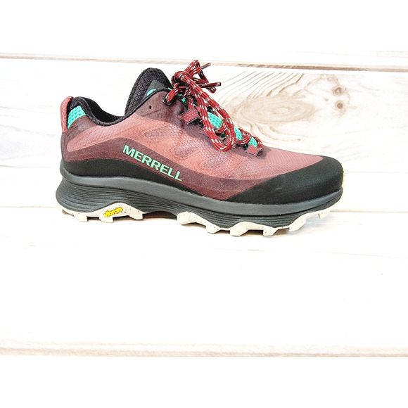 Merrell Moab Speed Low Hiker Shoes Women's 6.5 Burlwood J066858 - Picture 10 of 16